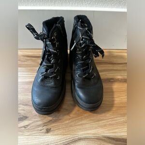 Little Boys, size 13, H&M, has a few burn mark on a sole but still in good shape